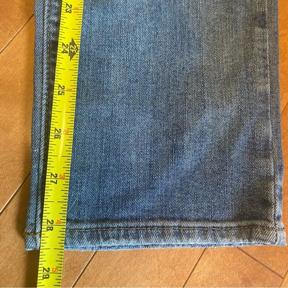 Michael Kors Womens Size 8 Straight Blue Jeans with some Distressing - Picture 9 of 14